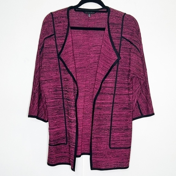 Ming Wang NWT Open Front Sweater - Picture 1 of 3
